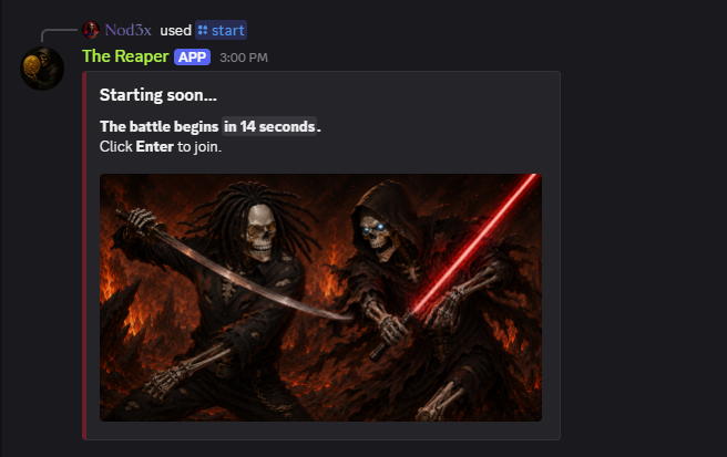 ReaperBot screenshot