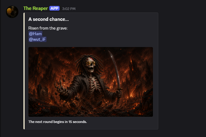 ReaperBot screenshot
